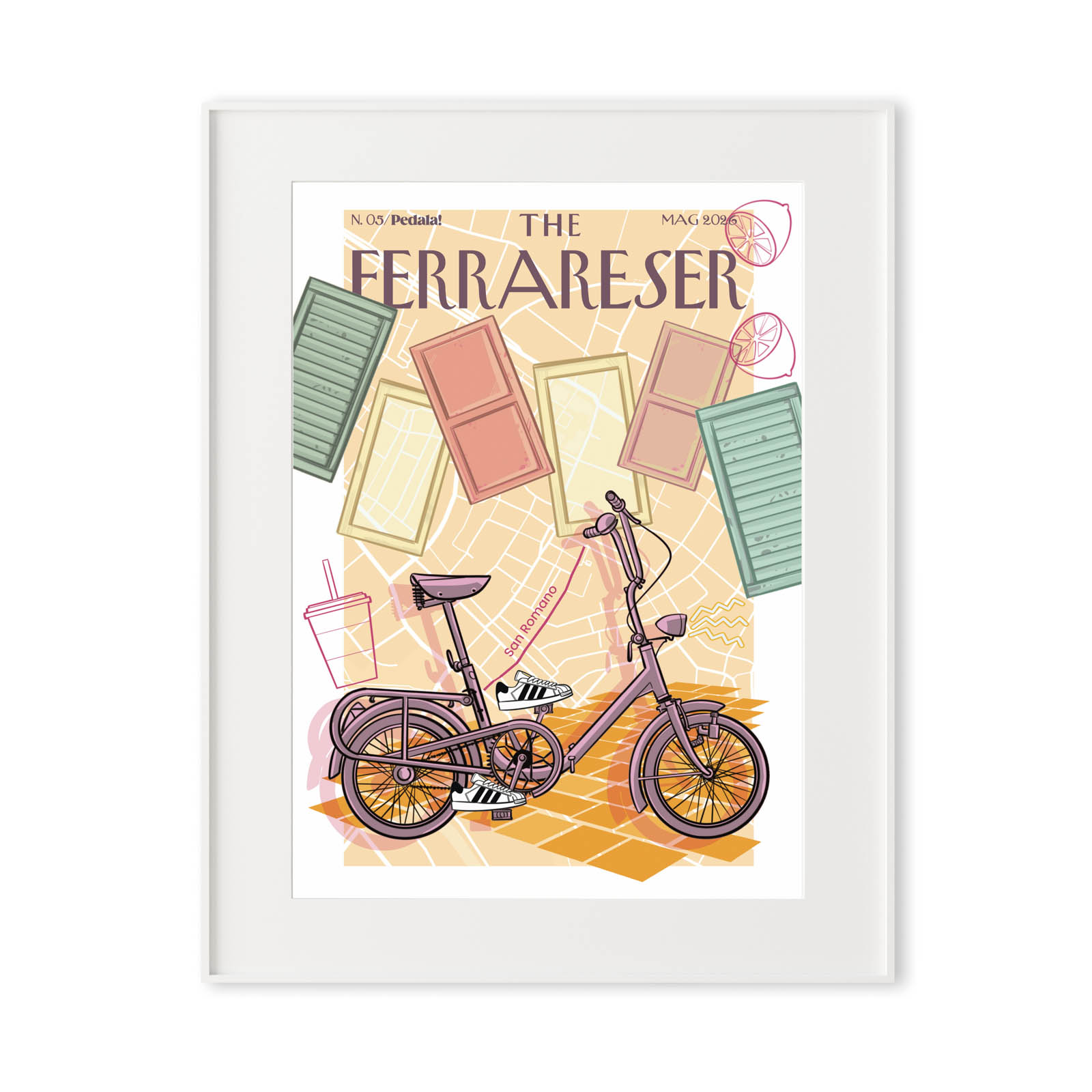N. 05 PEDALA! Gilda Cesari per Zazie